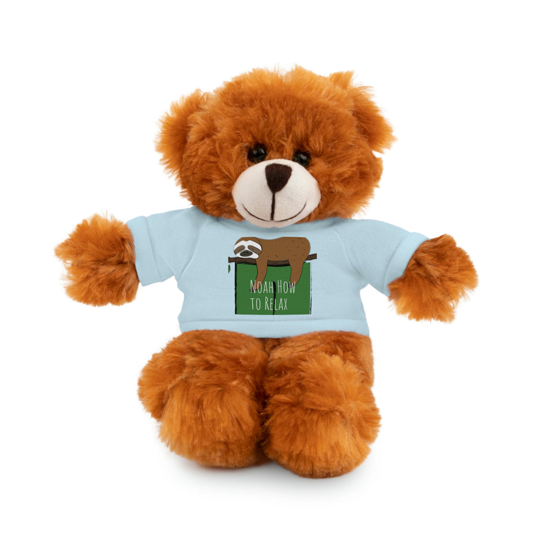 Noah How to Relax Stuffed Animals with Tee