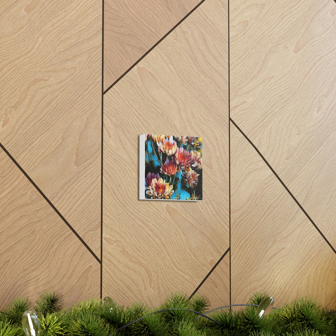 Corinthian Mums Canvas Gallery Wraps