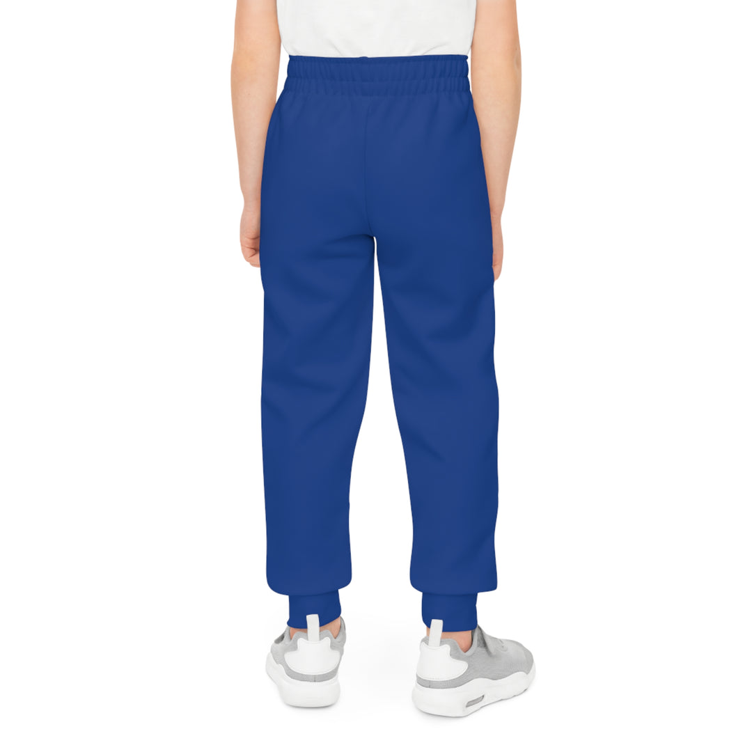 Dark Blue Sassy Pants Youth Joggers (AOP)