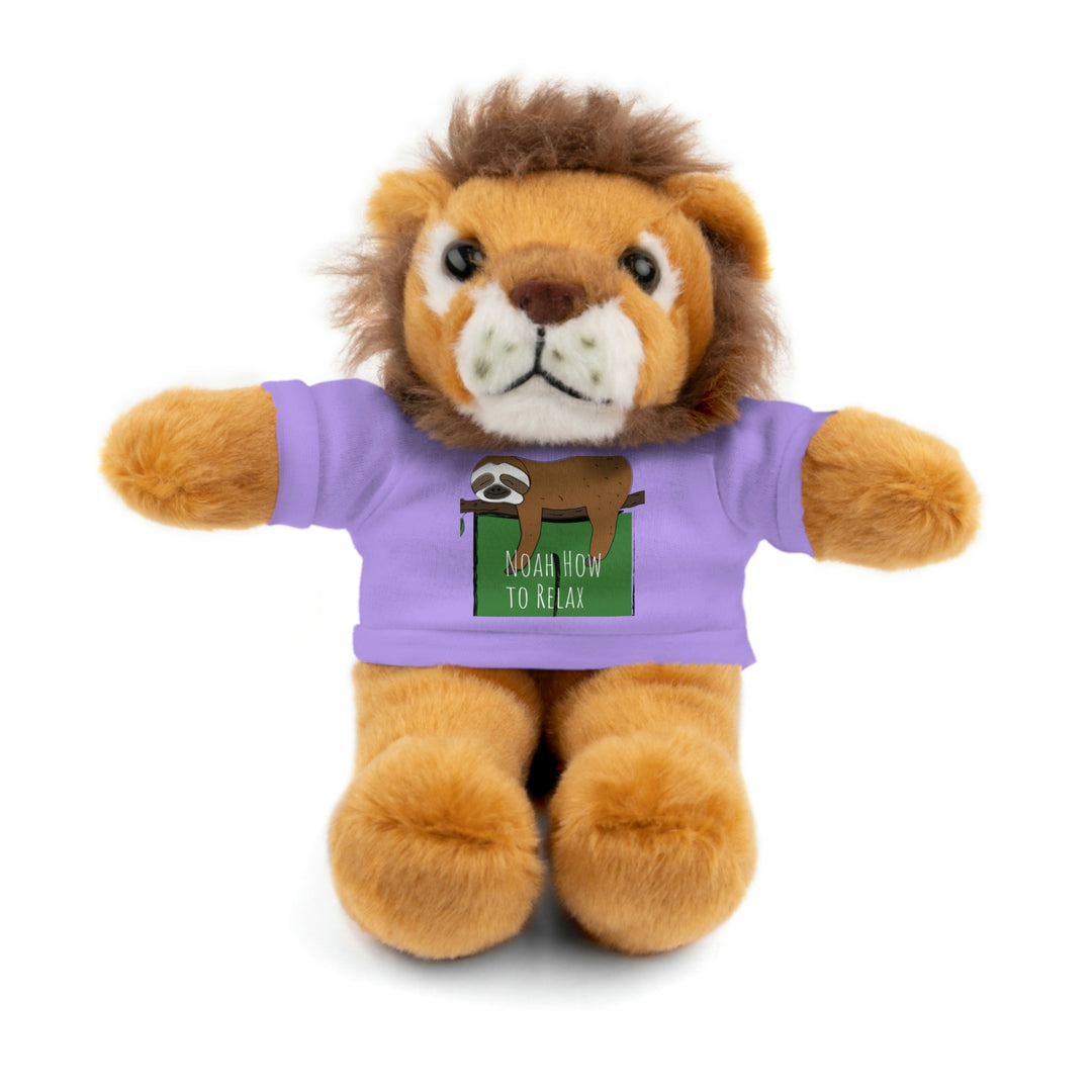 Noah How to Relax Stuffed Animals with Tee
