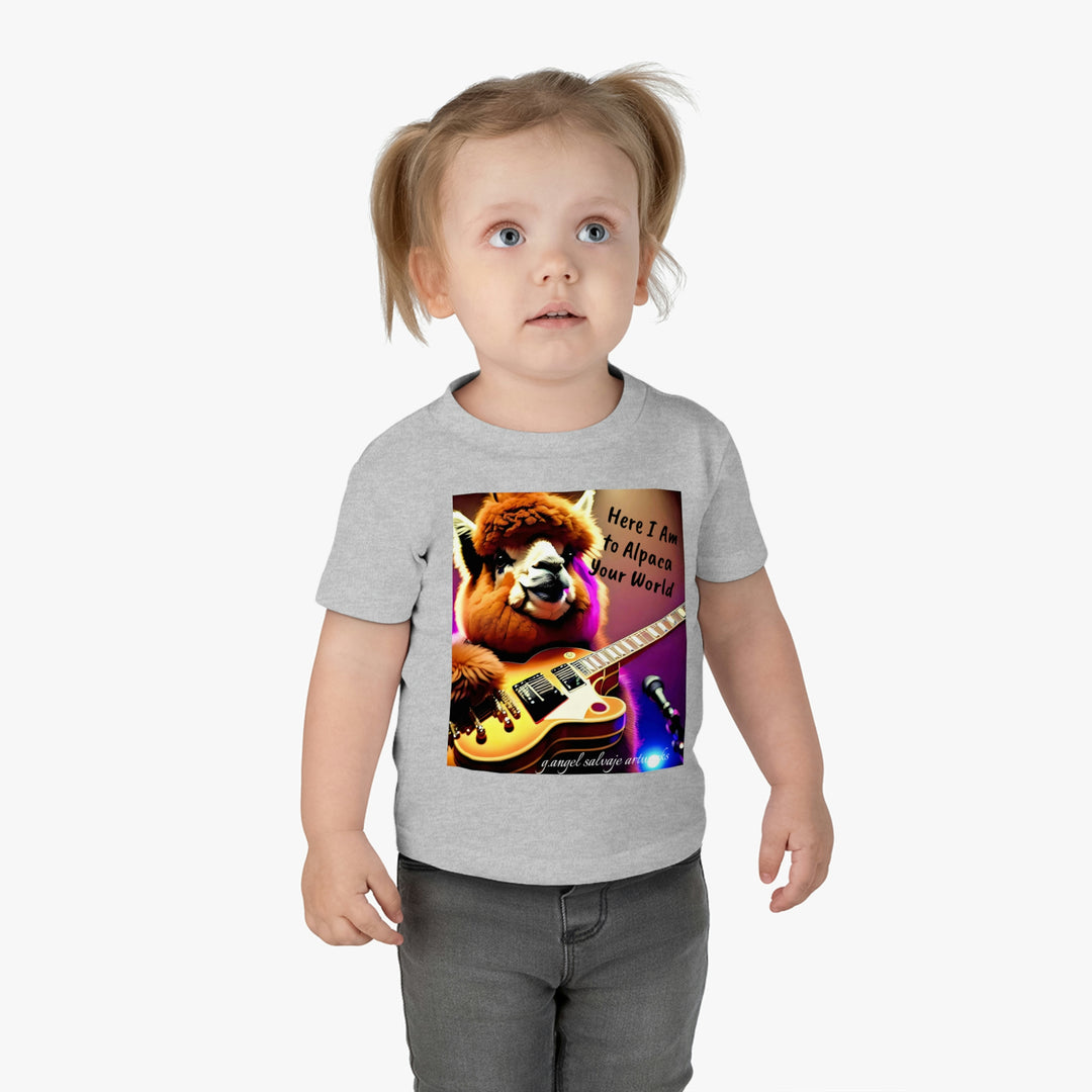 Alpaca Your World Infant Cotton Jersey Tee