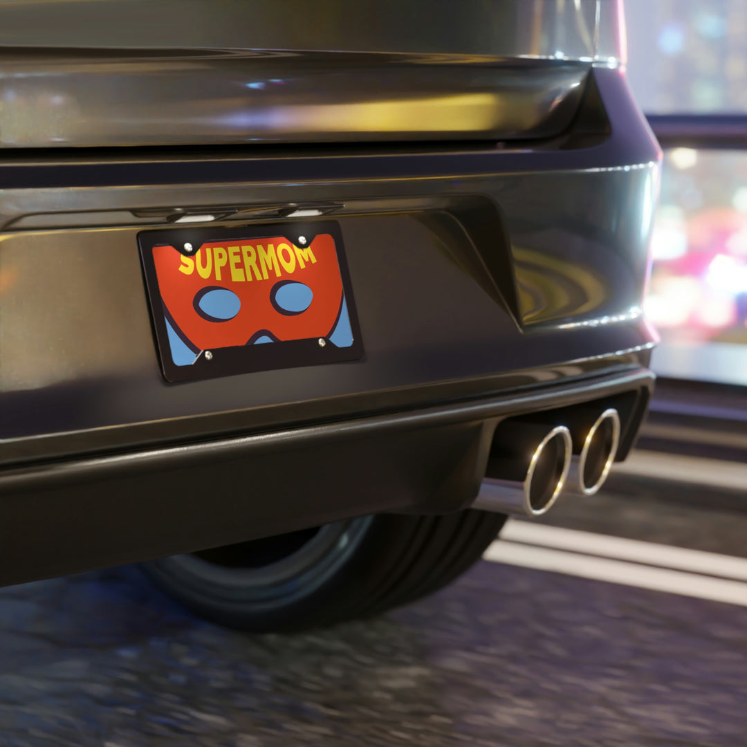 Super Mom Vanity Plate