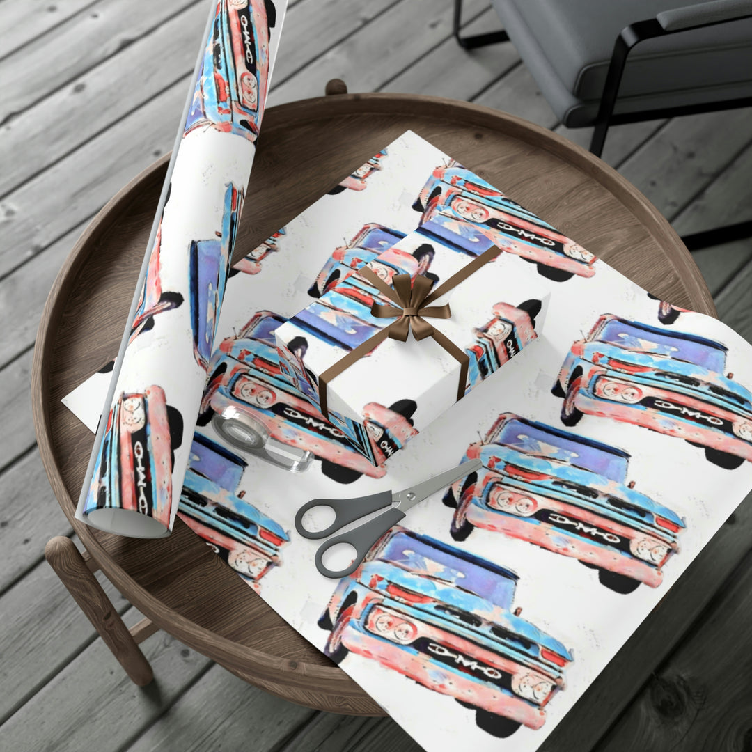 1963 GMC Truck Gift Wrapping Paper