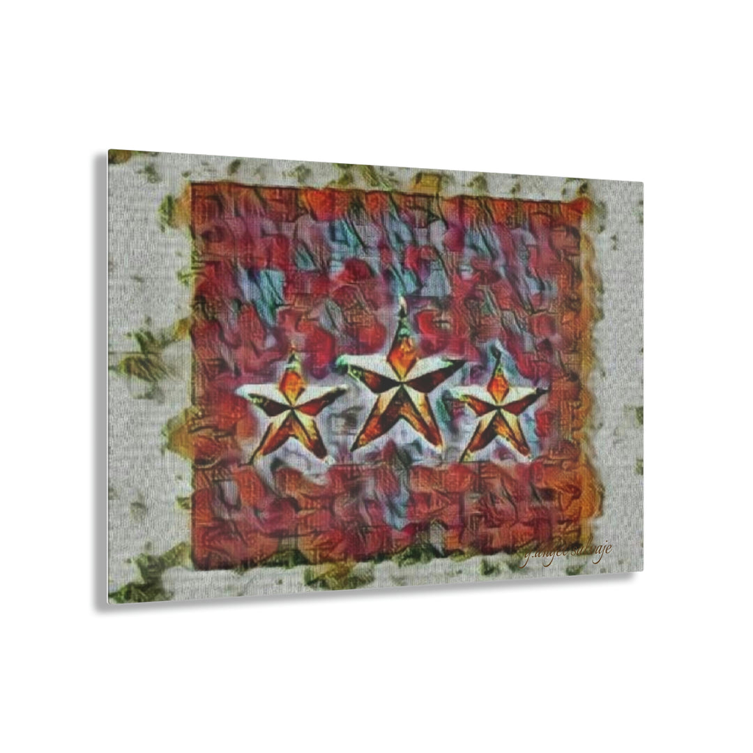 Impressions of  Triple Stars Acrylic Prints