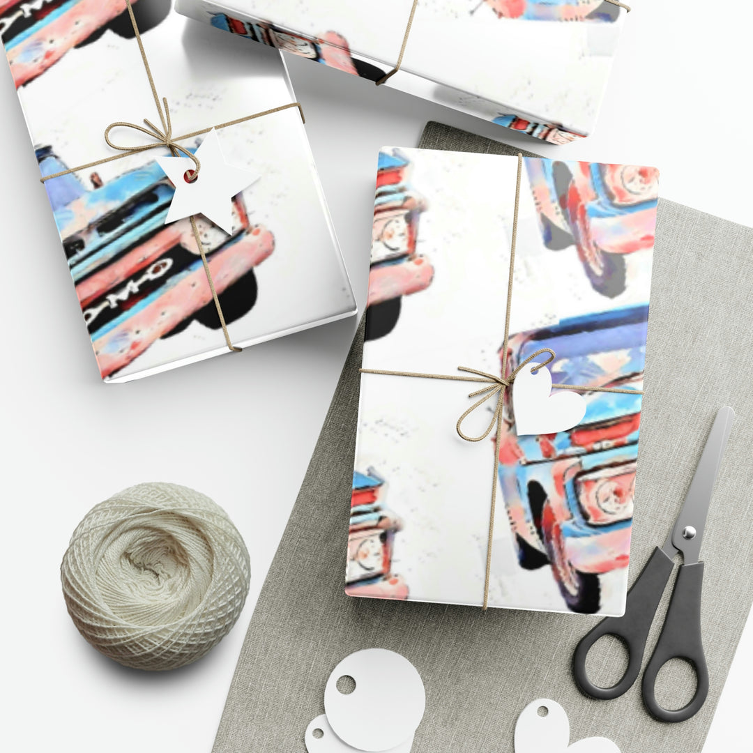 1963 GMC Truck Gift Wrapping Paper