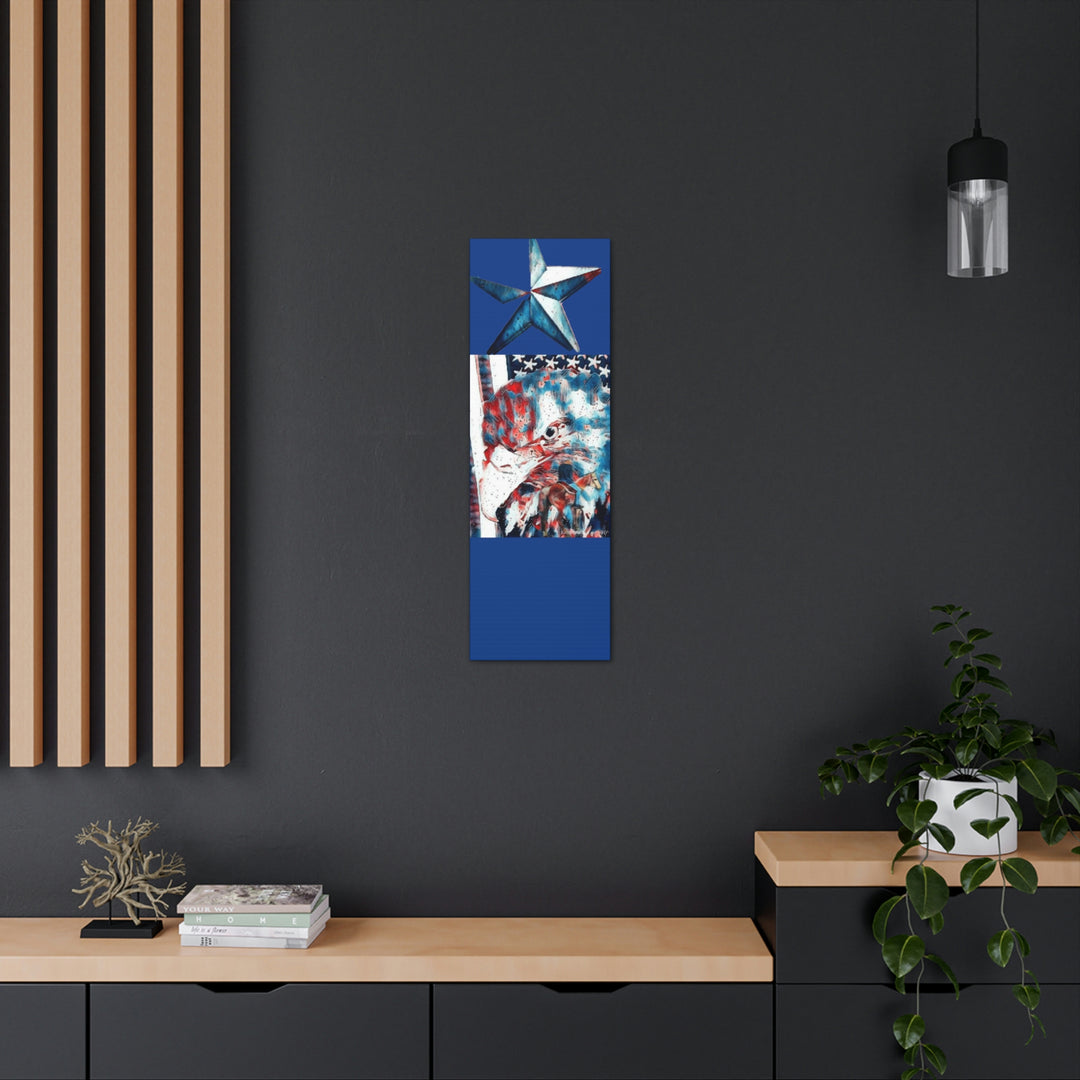 America Strong and Free Canvas Gallery Wraps