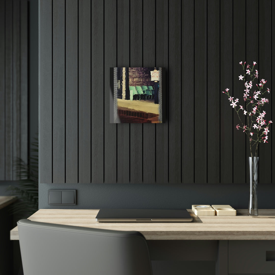 Waystation to Judgement black Acrylic Prints