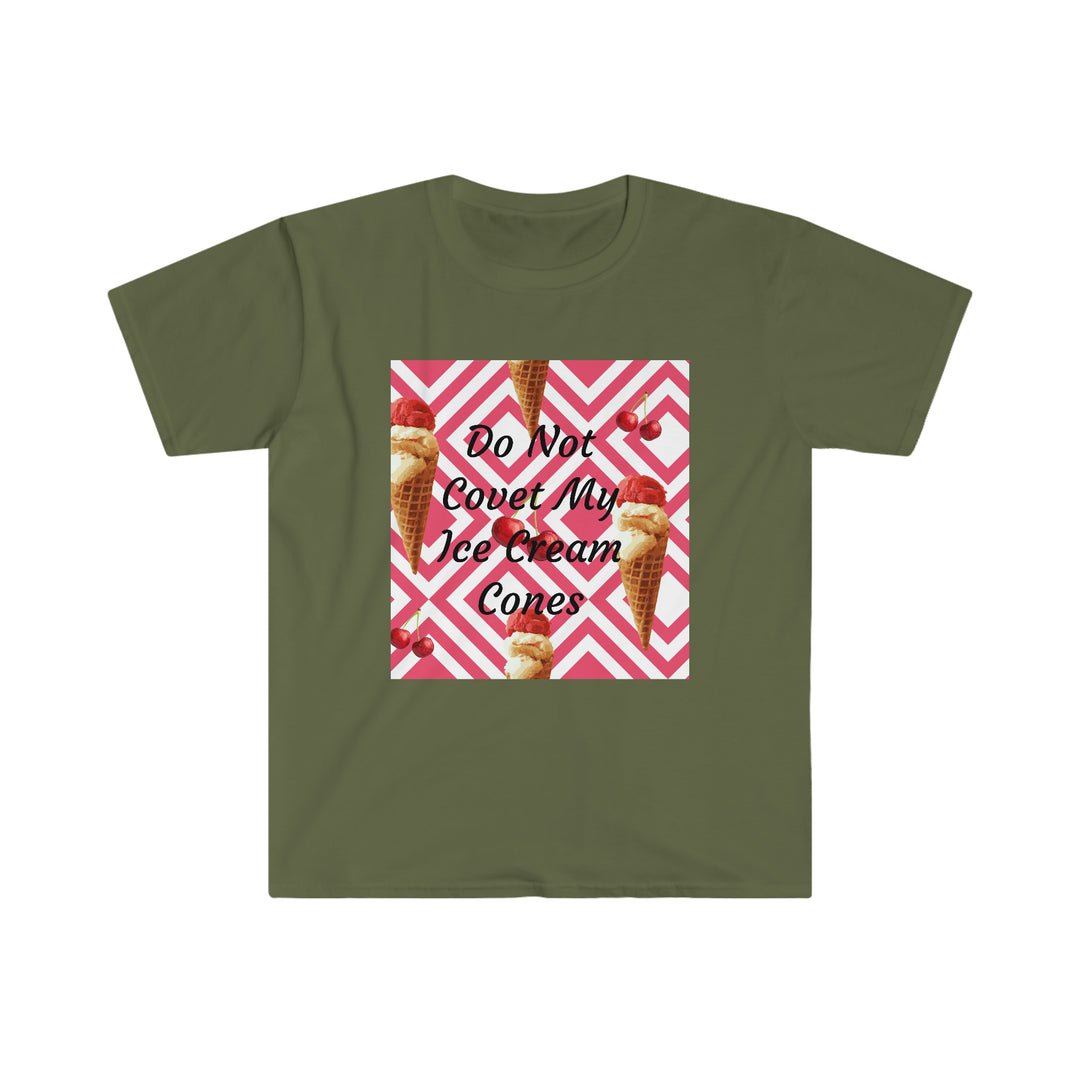 Ice cream cones Unisex Softstyle T-Shirt