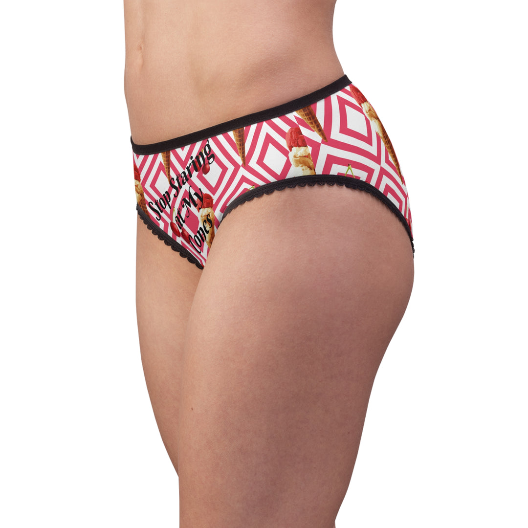 Dont look at my cones Women's Briefs (AOP)