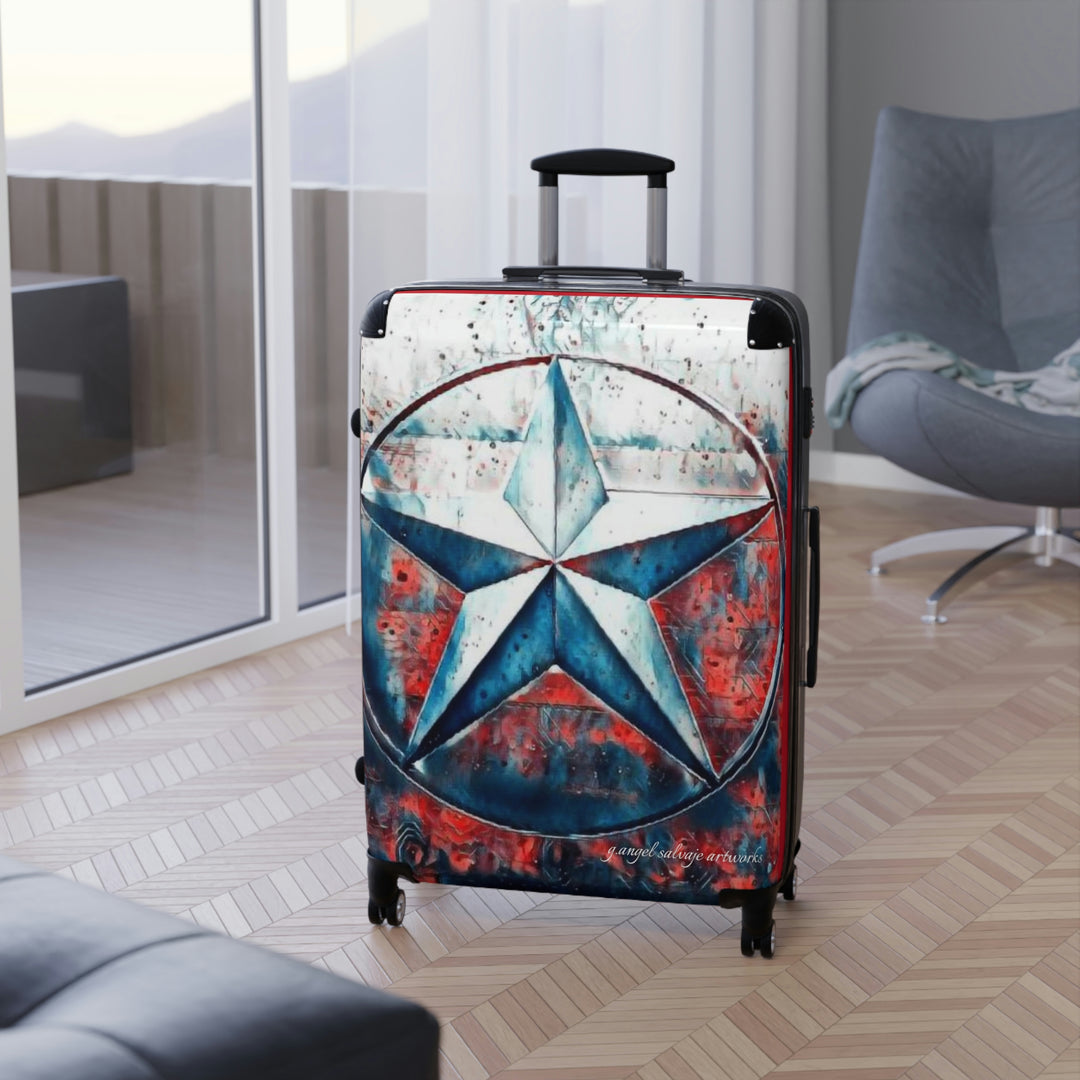 Texas Star Suitcase