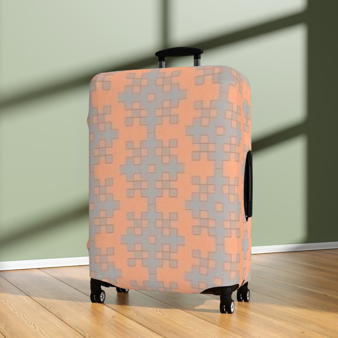 Coral Luggage Cover