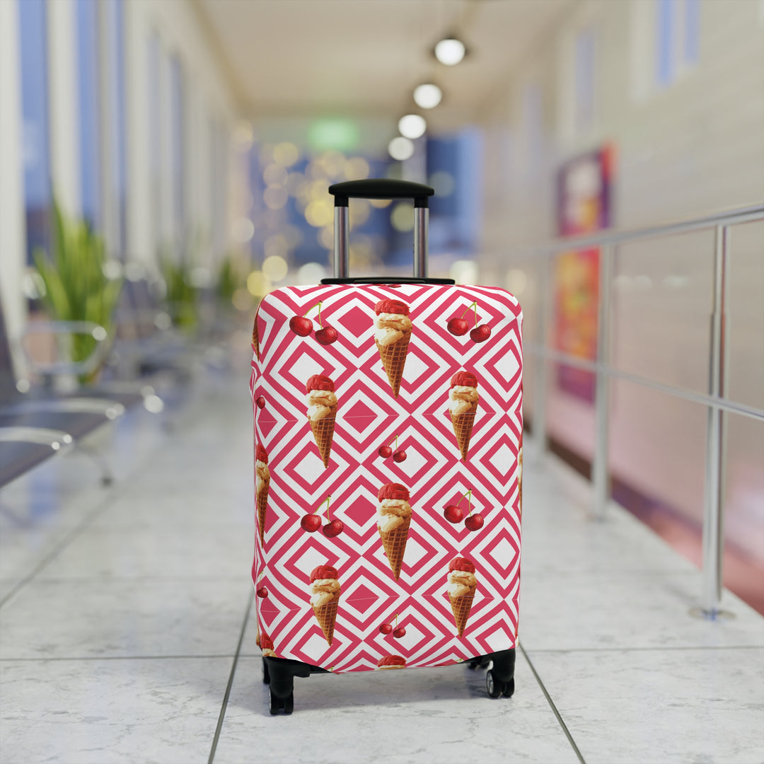 Chill Out Ice Cream Crowd Luggage Cover