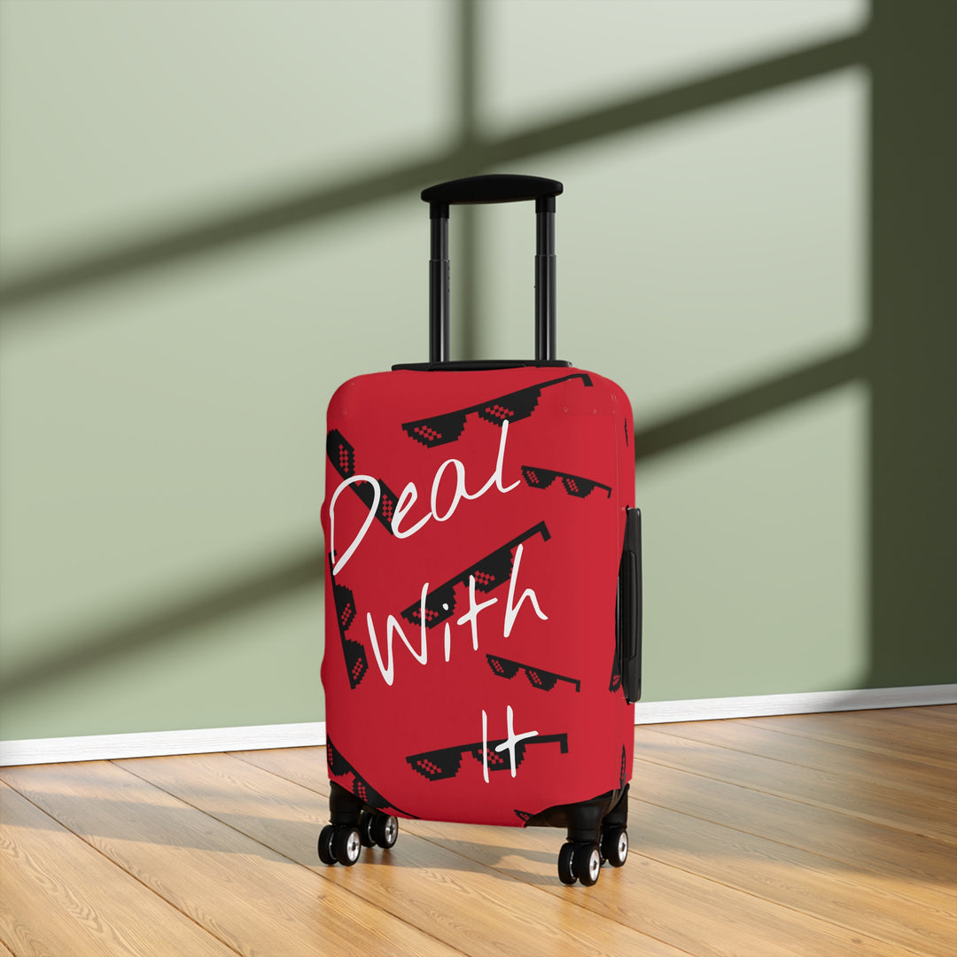 Deal With It Luggage Cover