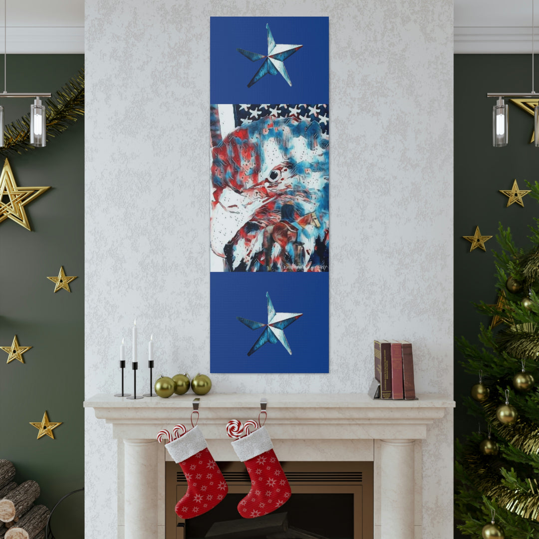 America Strong and Free Canvas Gallery Wraps