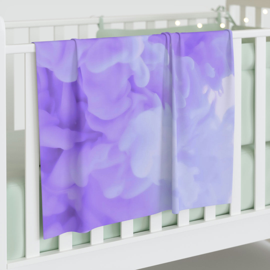 Lavender cloudsBaby Swaddle Blanket