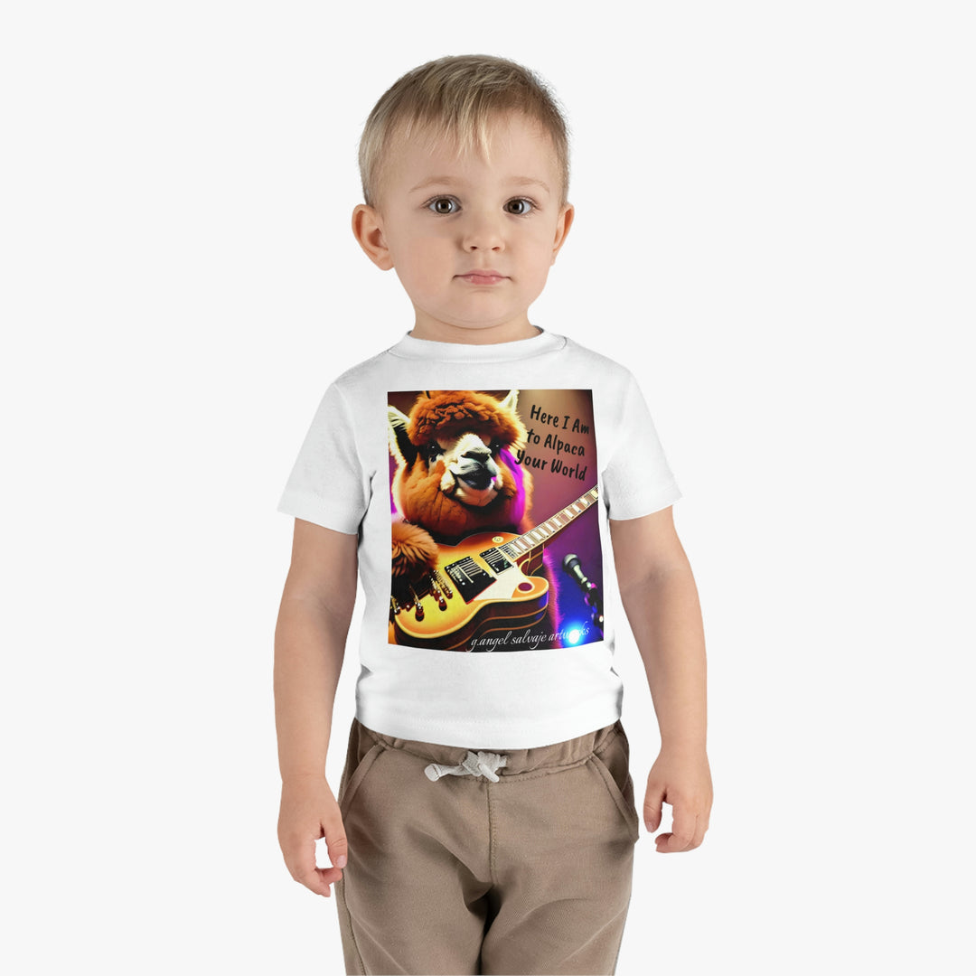 Alpaca Your World Infant Cotton Jersey Tee