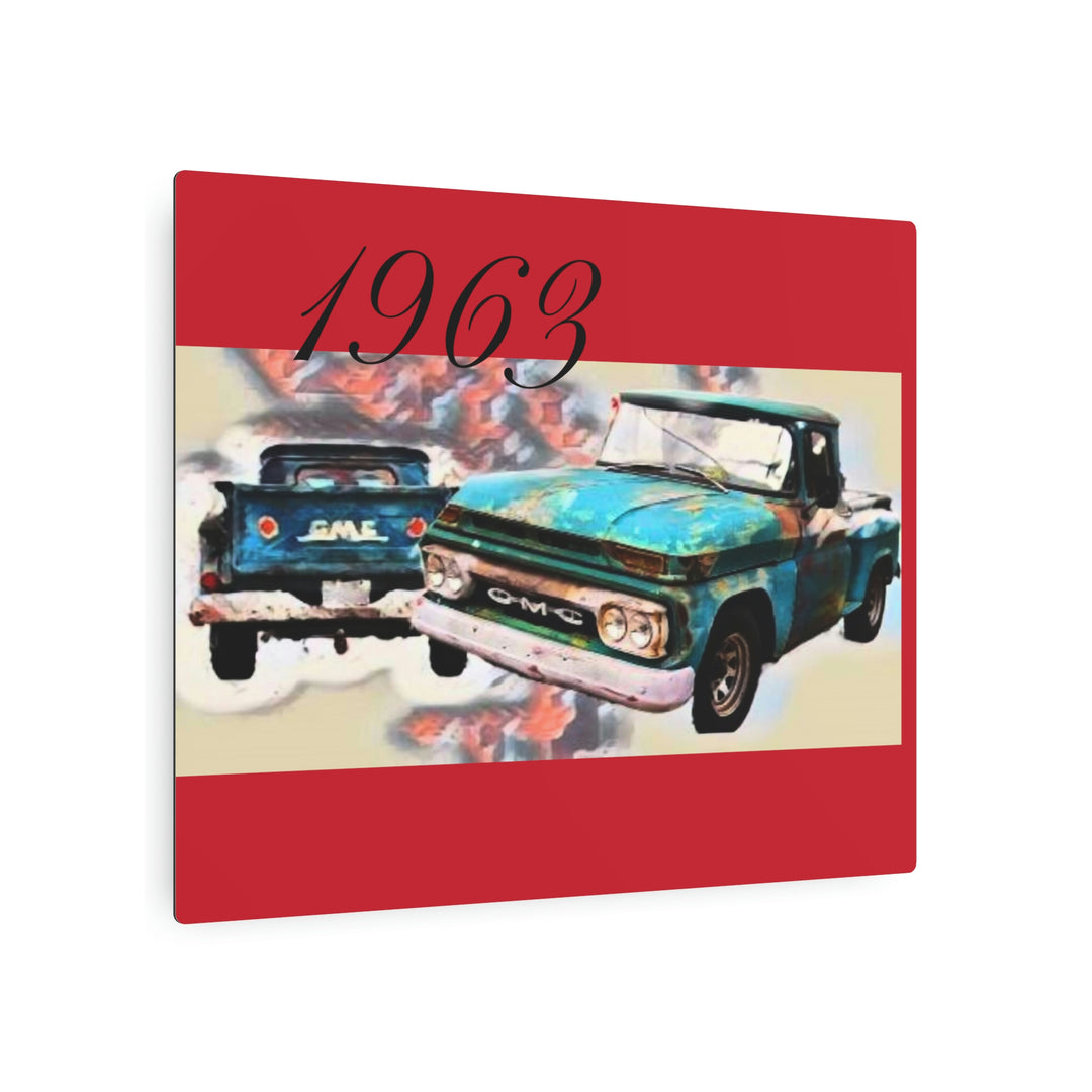 1963 gmc v6 Metal Art Sign