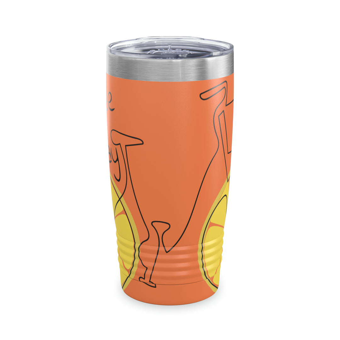 Lemon Keep Movin' Ringneck Tumbler, 20oz