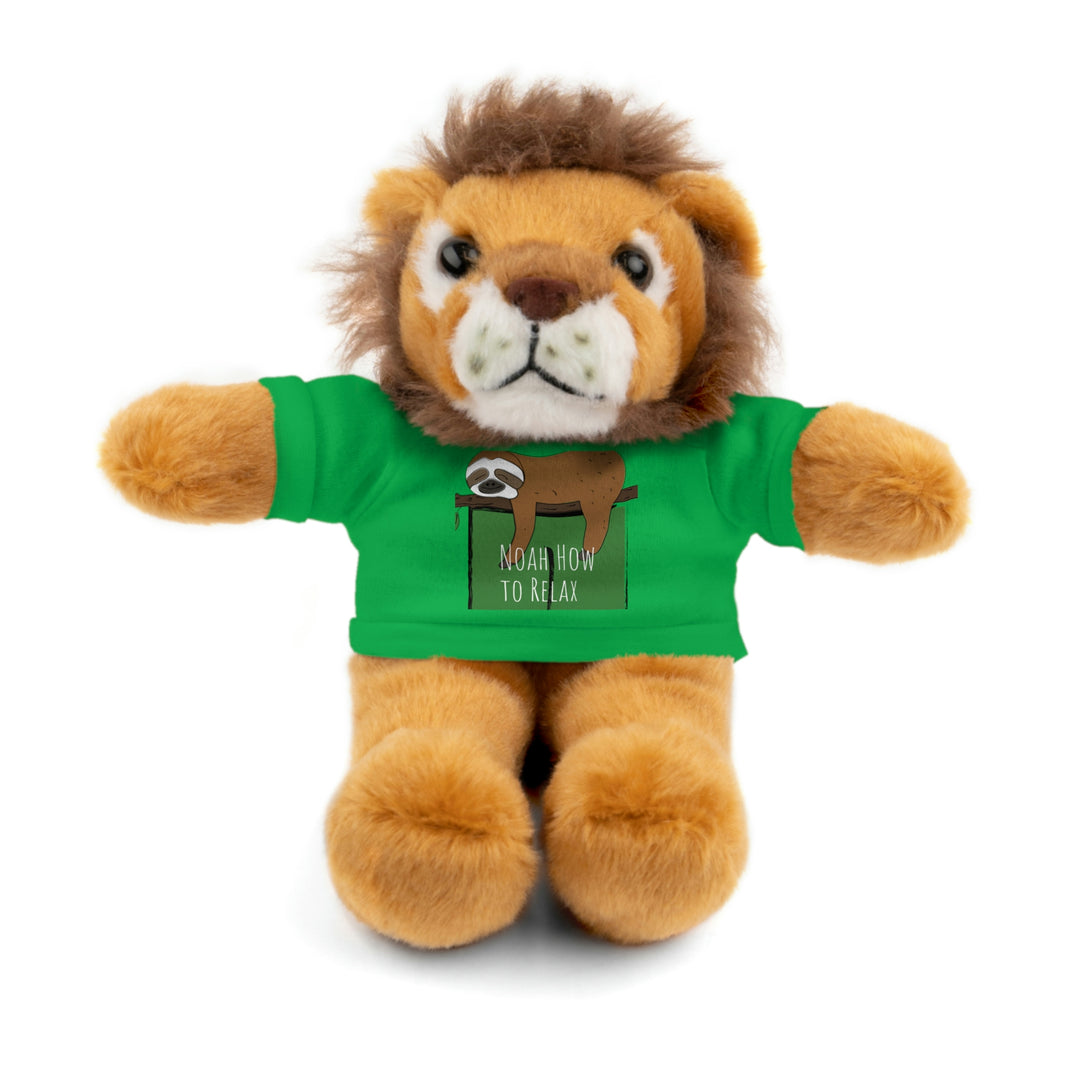 Noah How to Relax Stuffed Animals with Tee