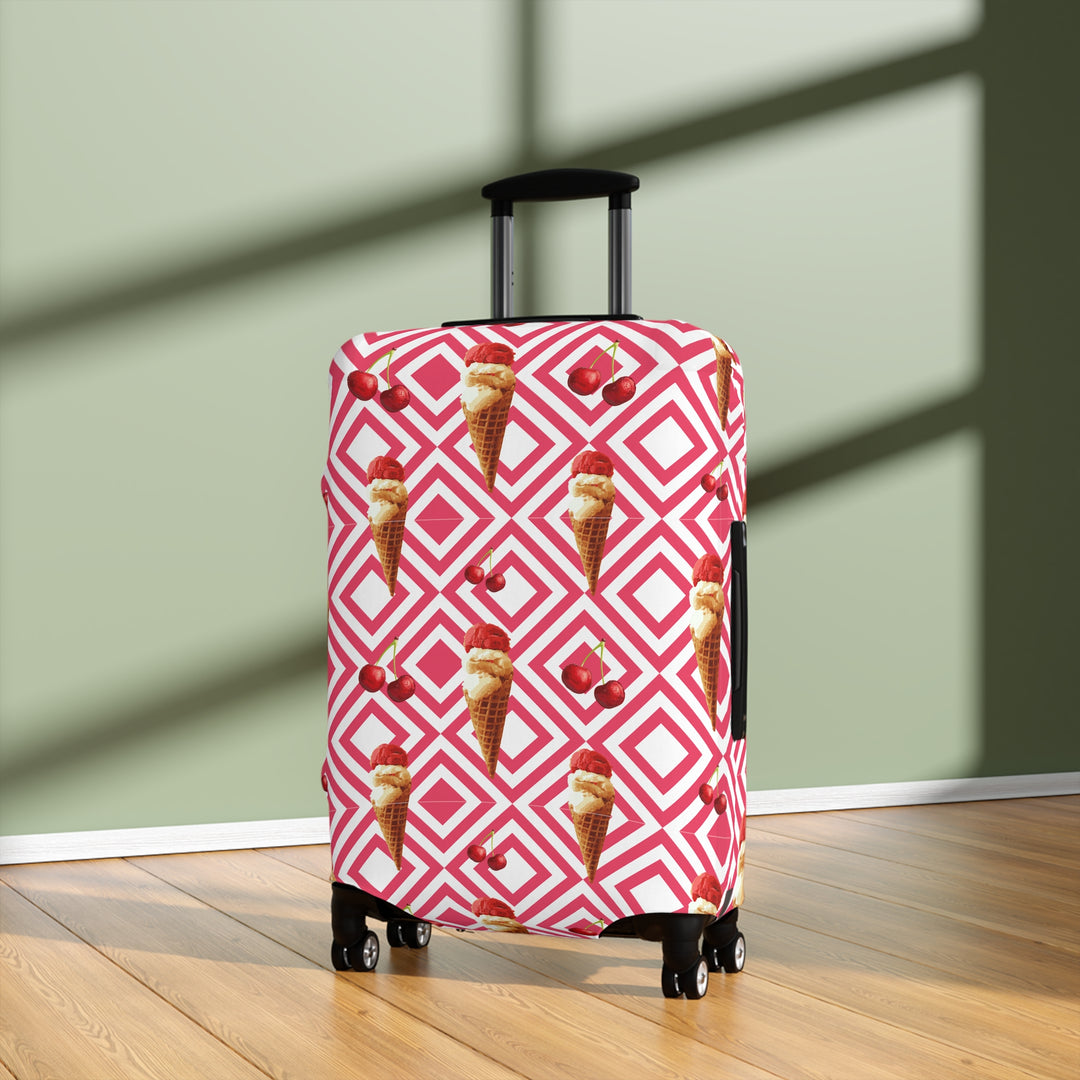 Chill Out Ice Cream Crowd Luggage Cover