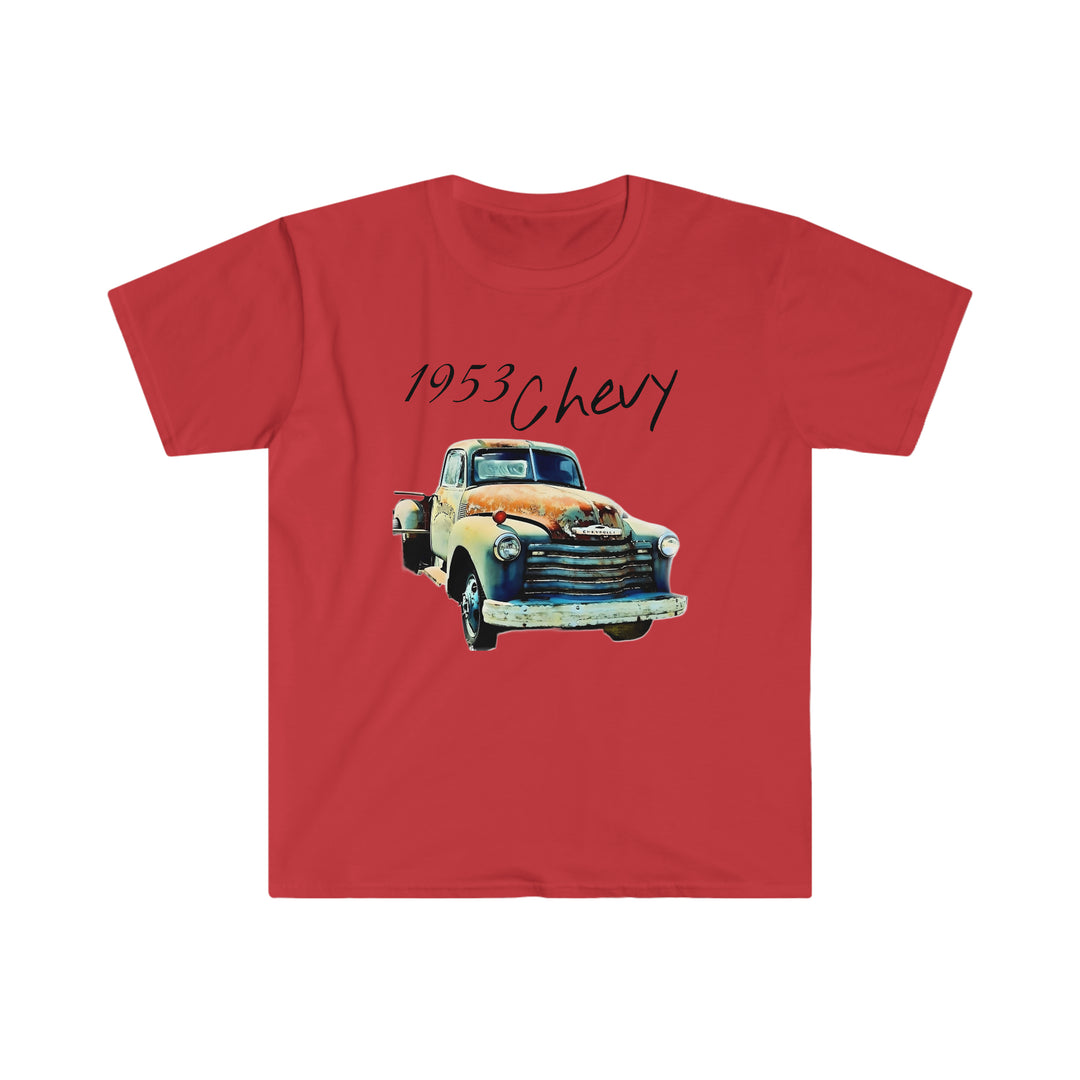 1953 Antique Chevy Unisex Softstyle Men's T-Shirt
