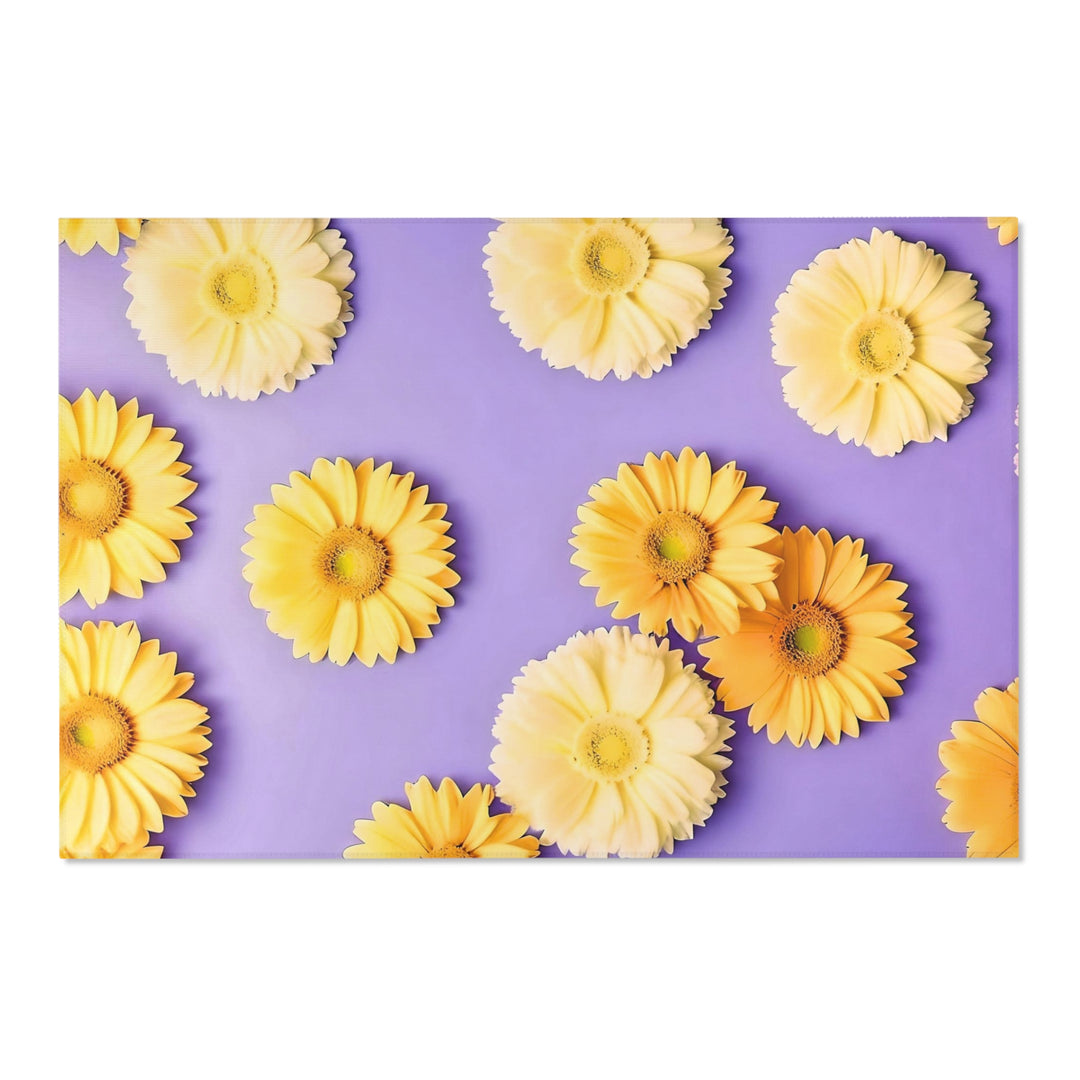 Flower Power Style 4 Area Rugs