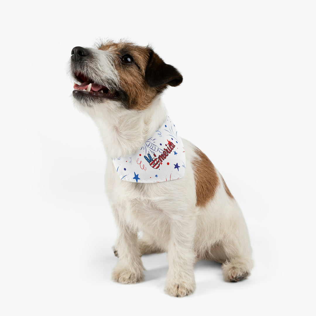 America/ Star Pet Bandana Collar