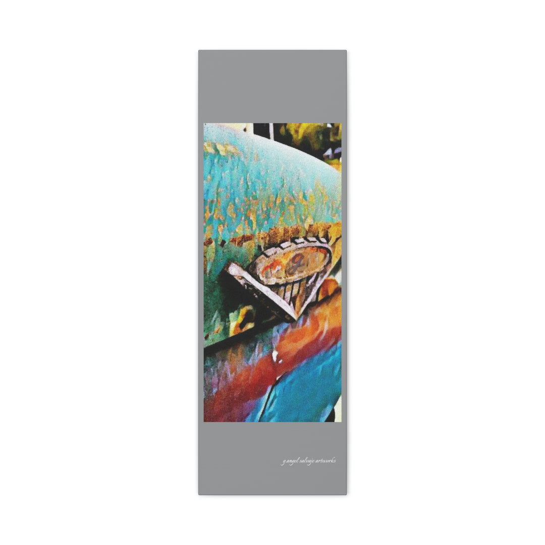 g's '63 V6 emblem on Canvas Gallery Wraps