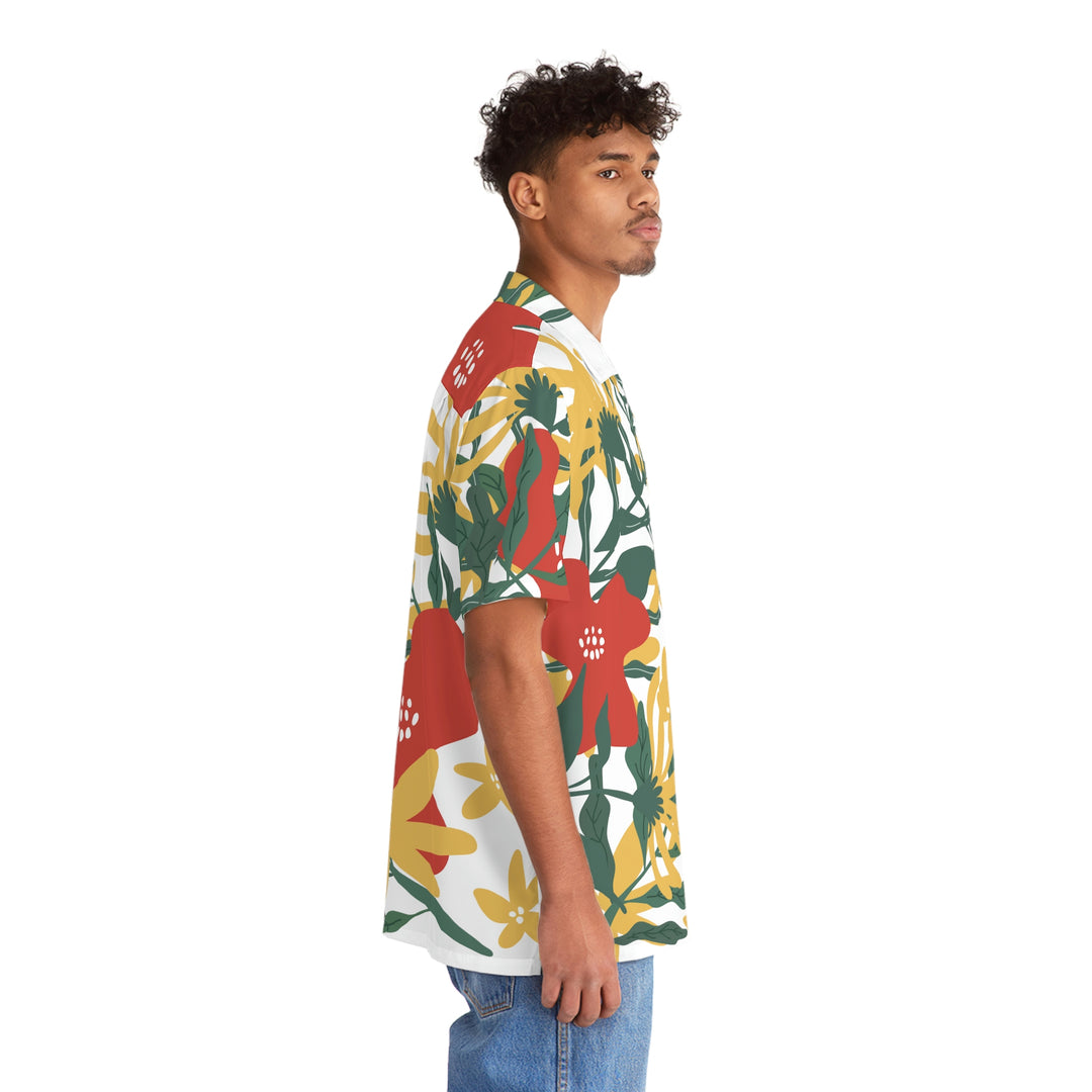 Summer Vibes Men's Hawaiian Shirt (AOP)