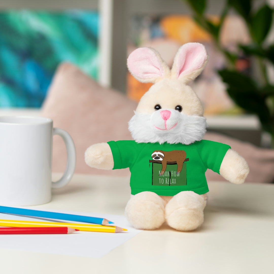 Noah How to Relax Stuffed Animals with Tee