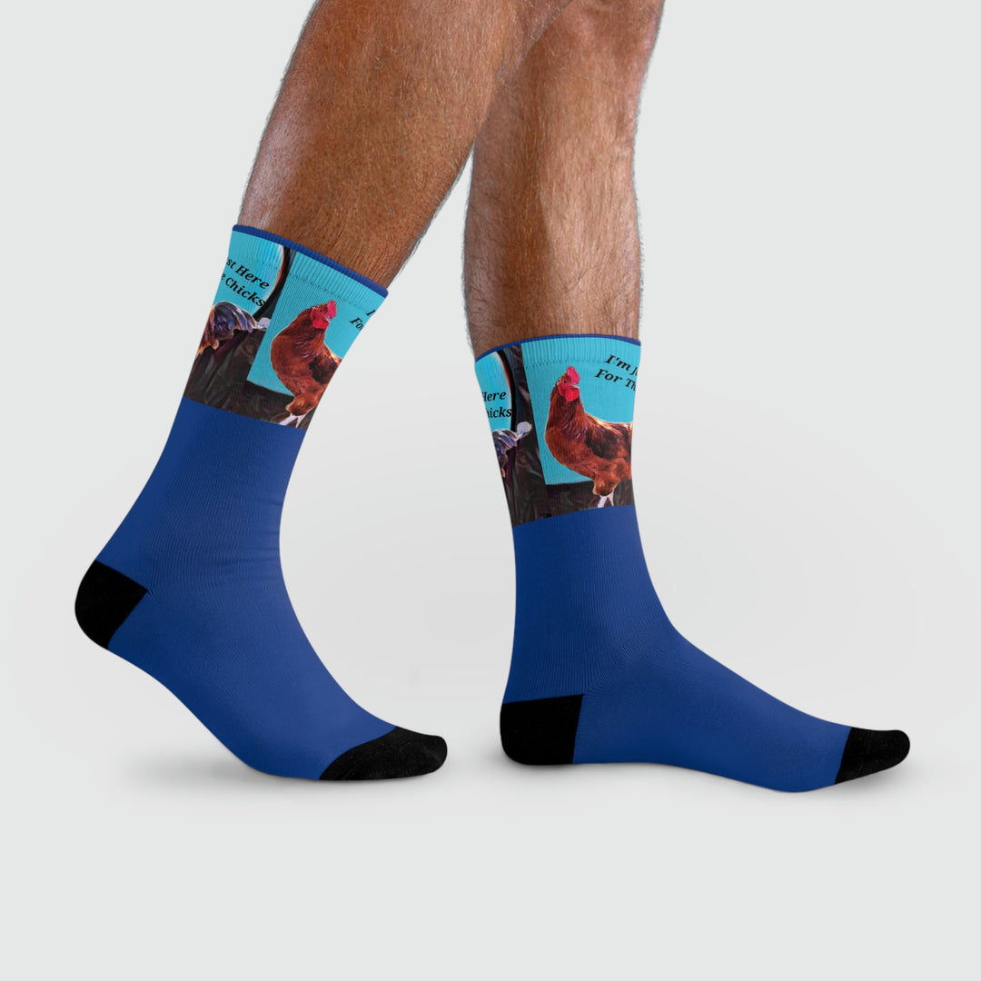 Jr Struts Sublimation Crew Socks (EU)