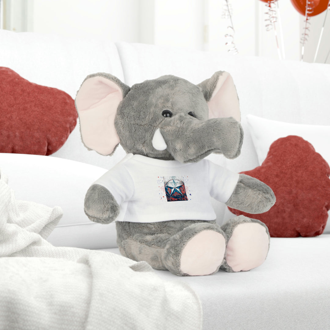 Patrick Inspired Plush Toy with T-Shirt