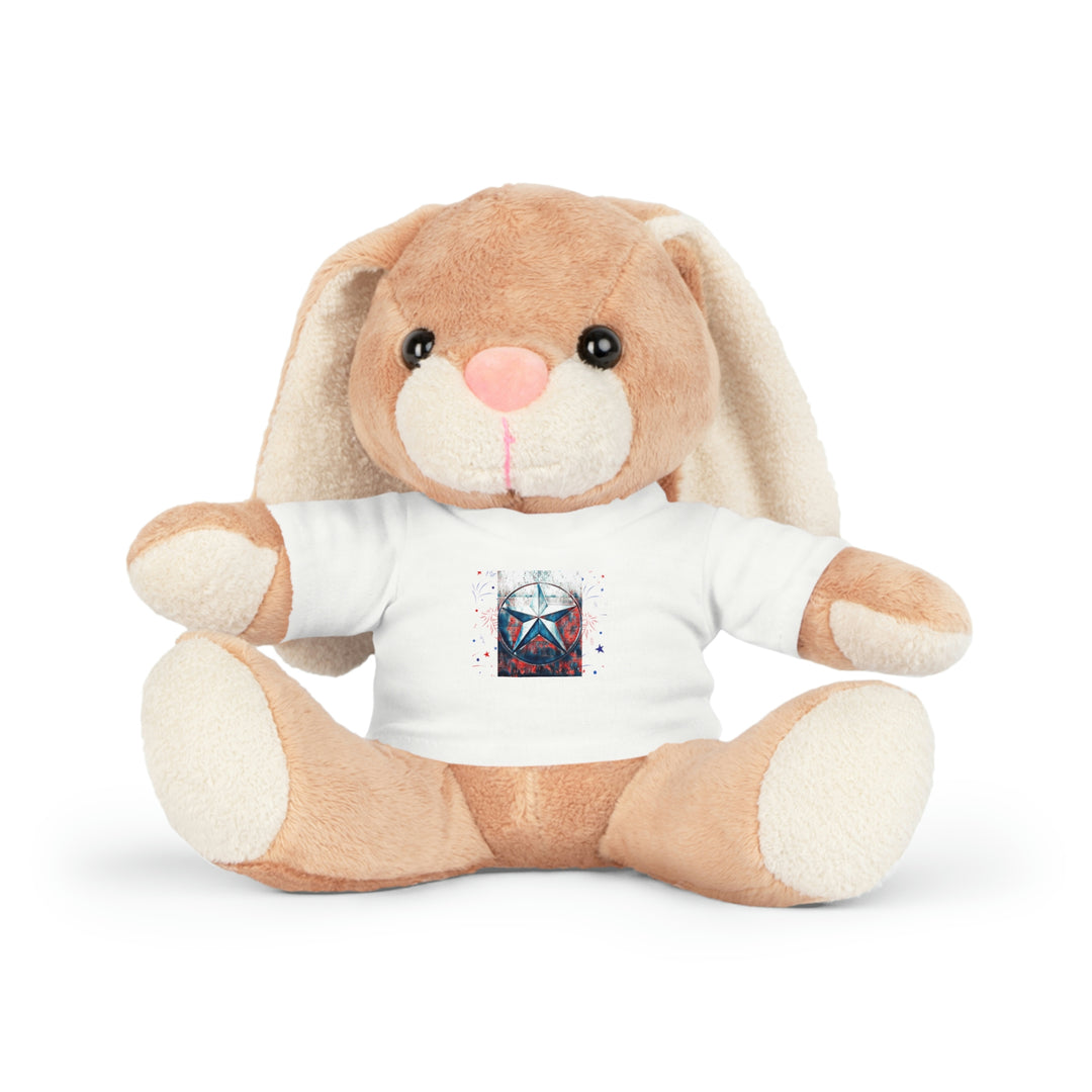 Patrick Inspired Plush Toy with T-Shirt