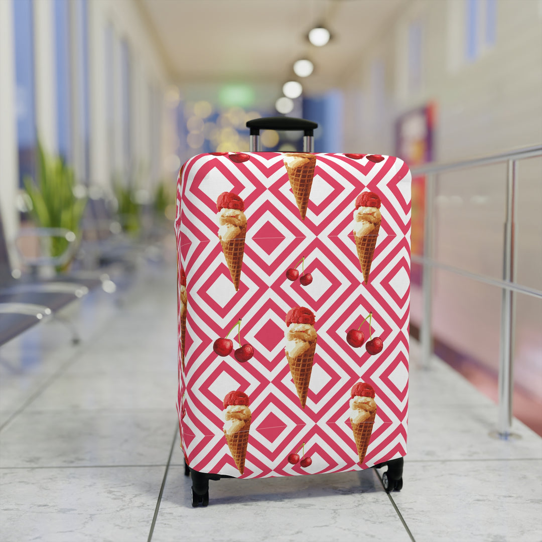 Chill Out Ice Cream Crowd Luggage Cover
