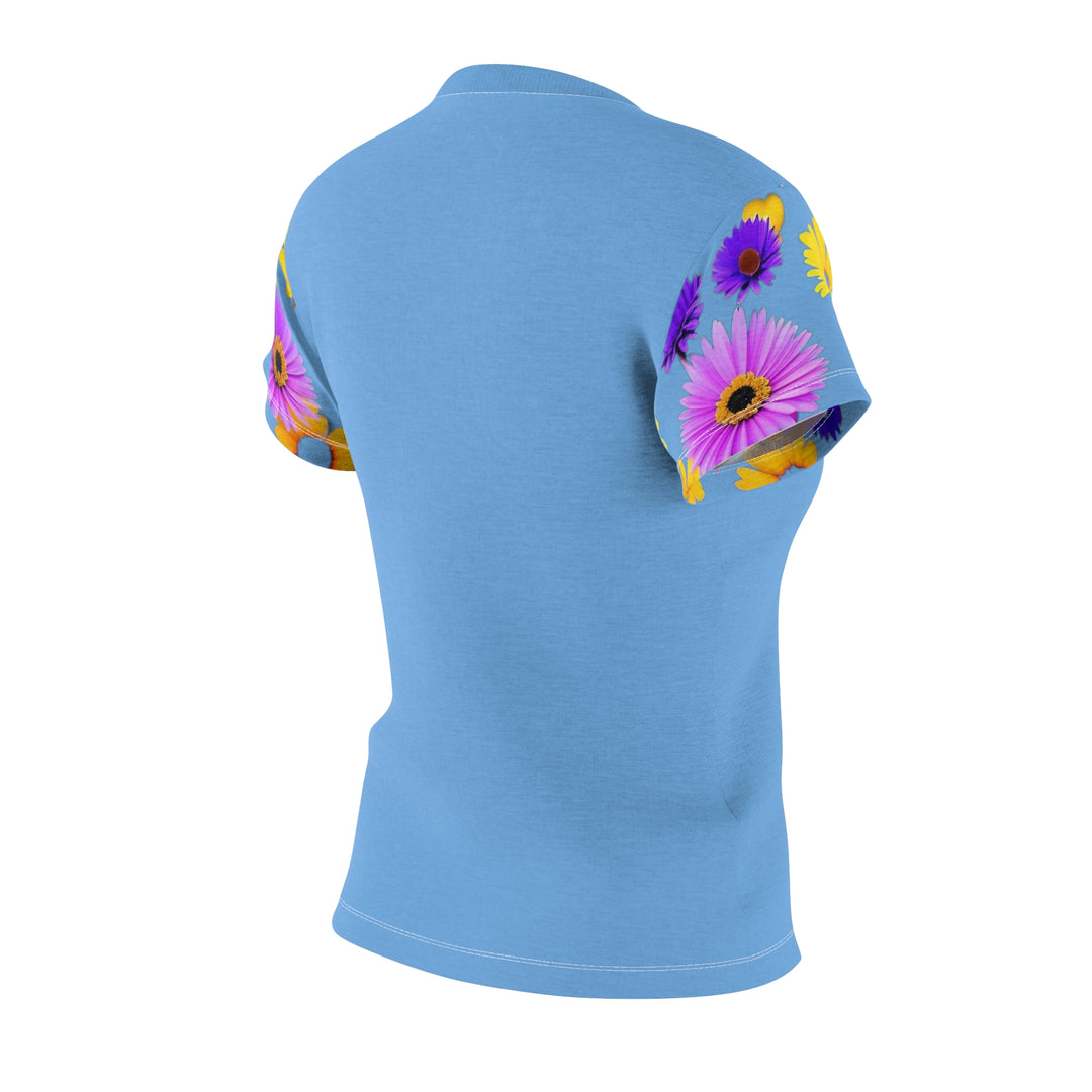 Blue Maybe we are all Butterflies Women's Cut & Sew Tee (AOP)
