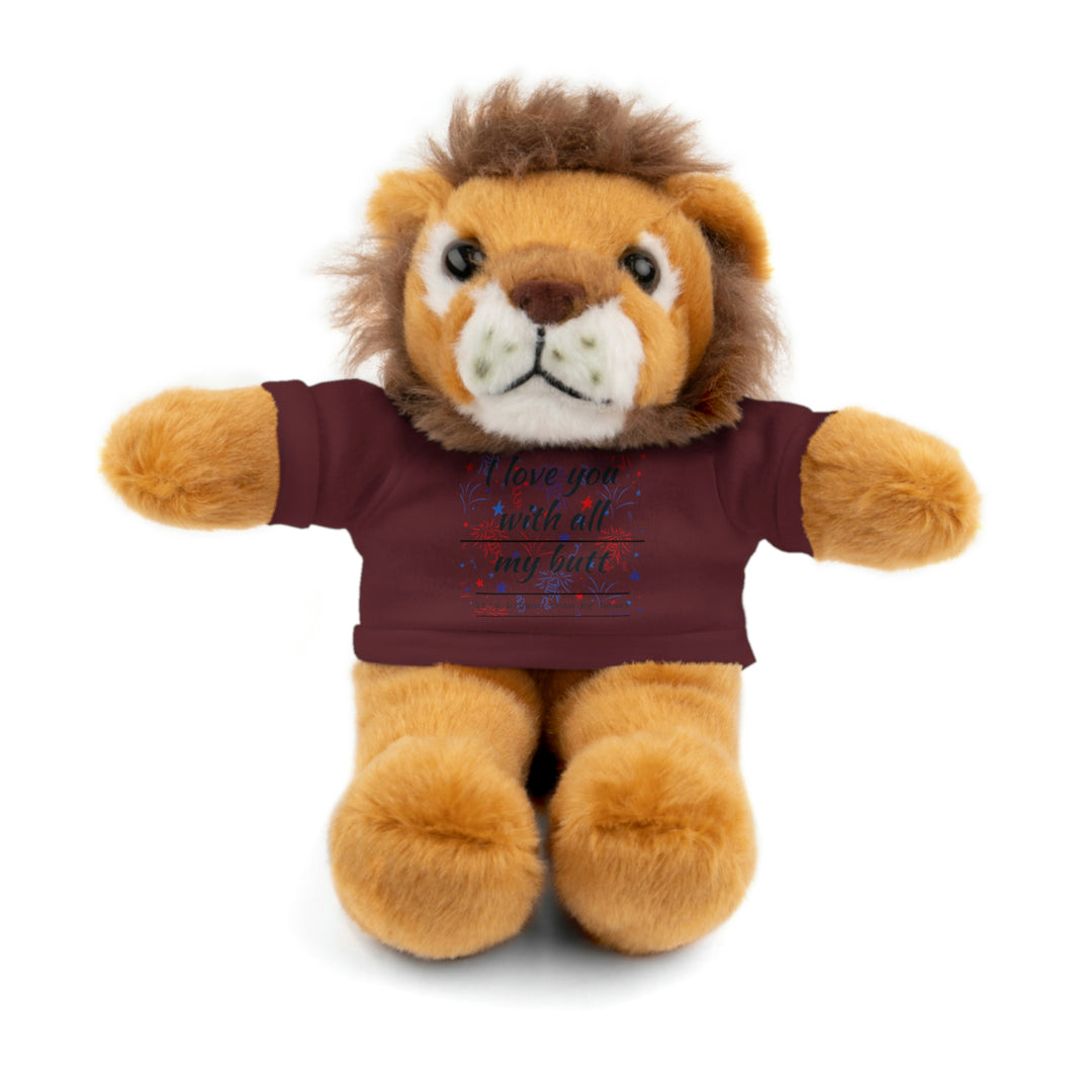 My butt is bigger Stuffed Animals with Tee
