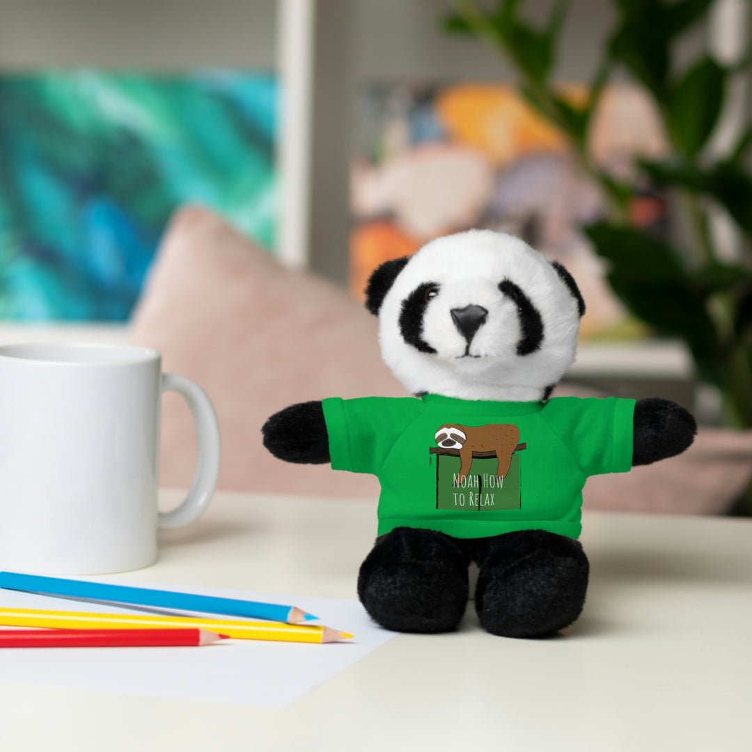 Noah How to Relax Stuffed Animals with Tee