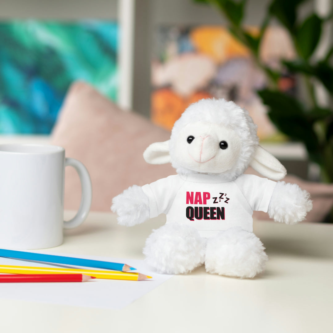 g.angel nap queen Stuffed Animals with Tee