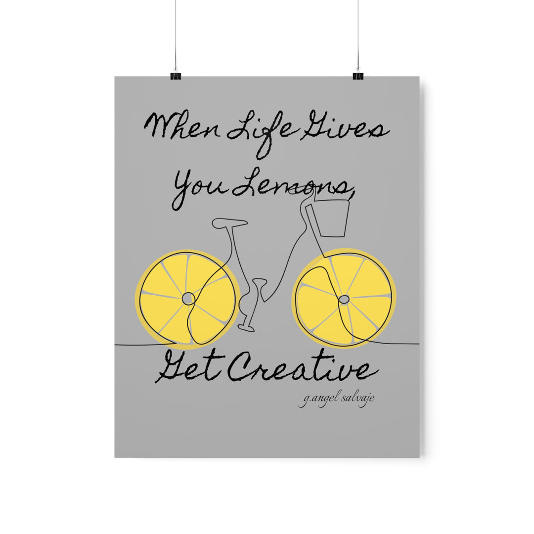 Get creative Premium Matte Vertical Posters