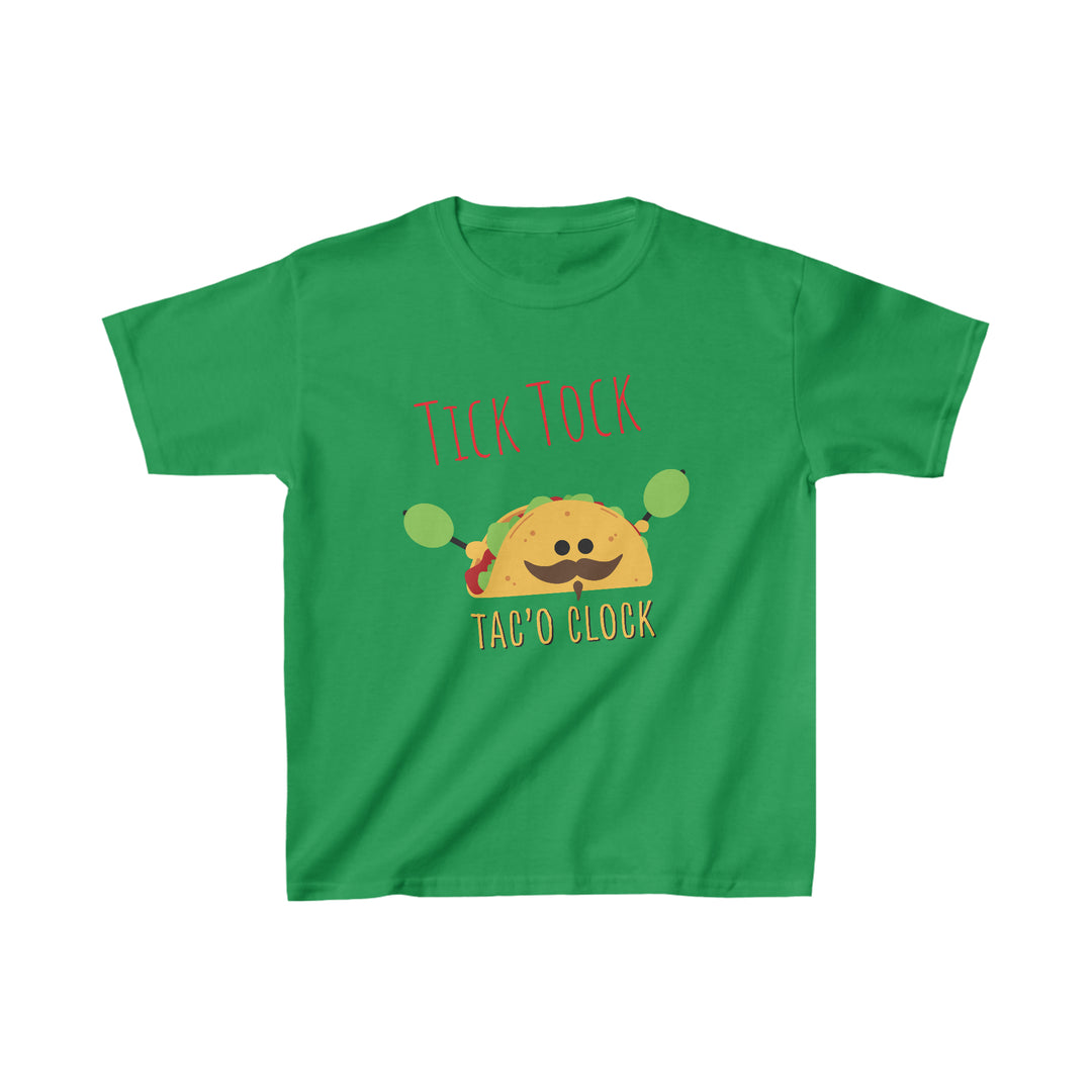 Tick Tock, Taco o'clock Kids Heavy Cotton™ Tee