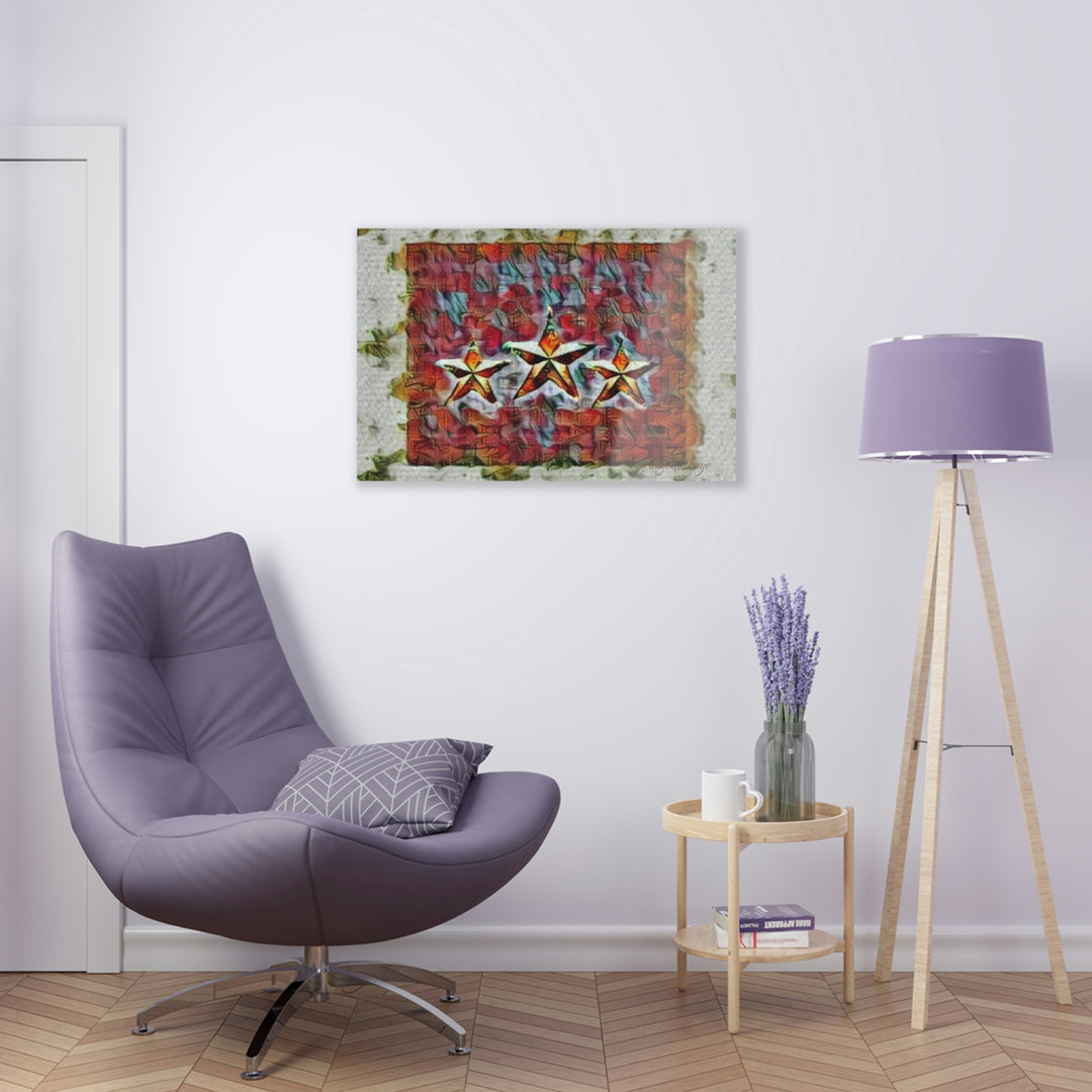 Impressions of  Triple Stars Acrylic Prints