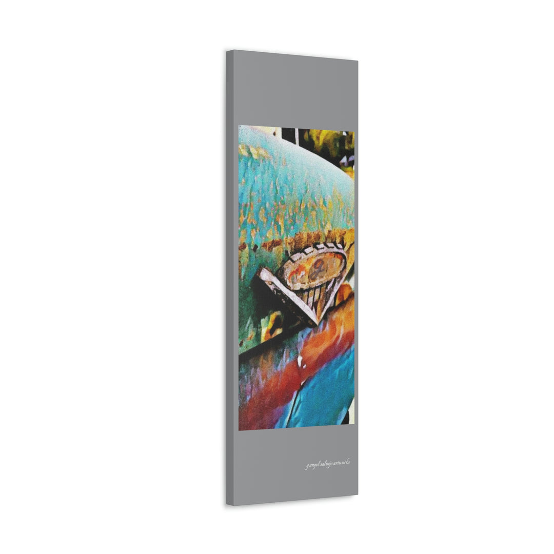 g's '63 V6 emblem on Canvas Gallery Wraps
