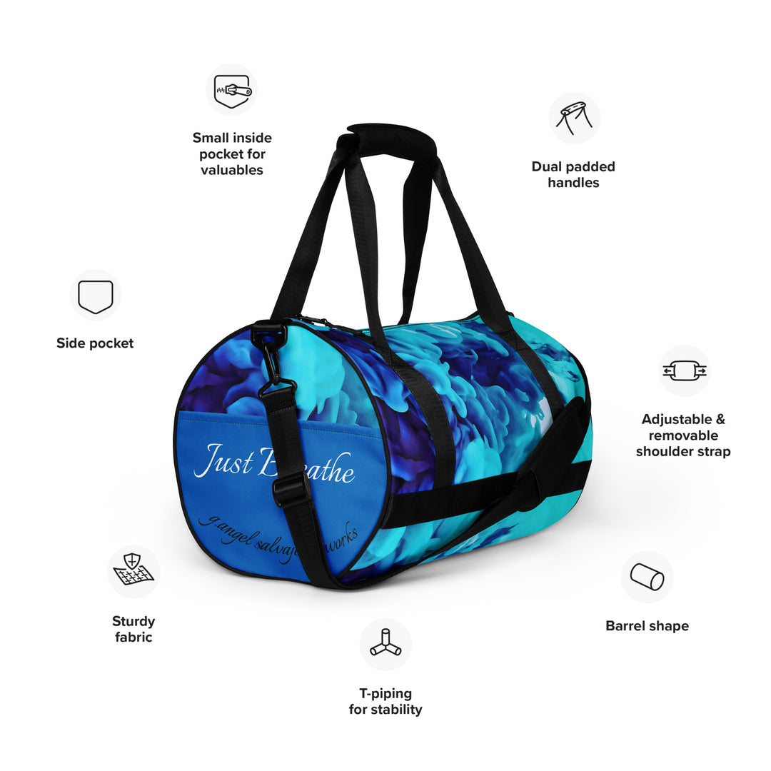 All-over print gym bag