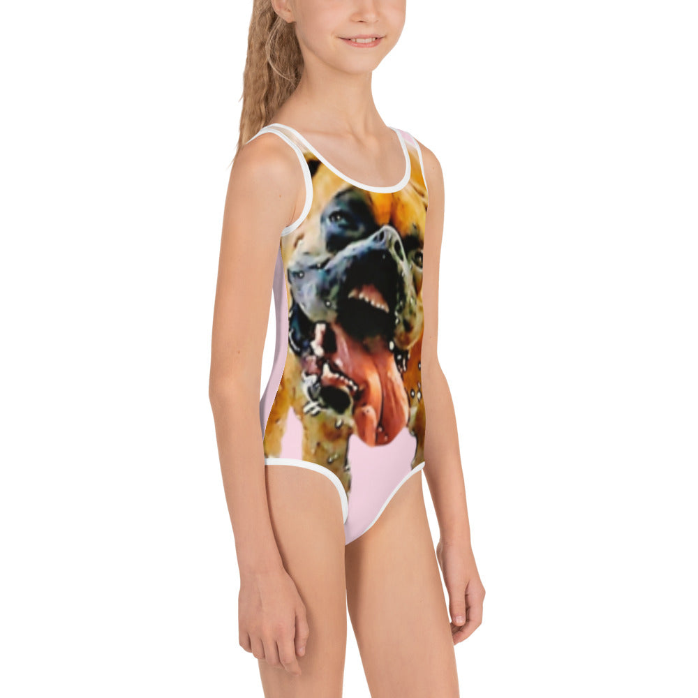 All-Over Print Kids Swimsuit