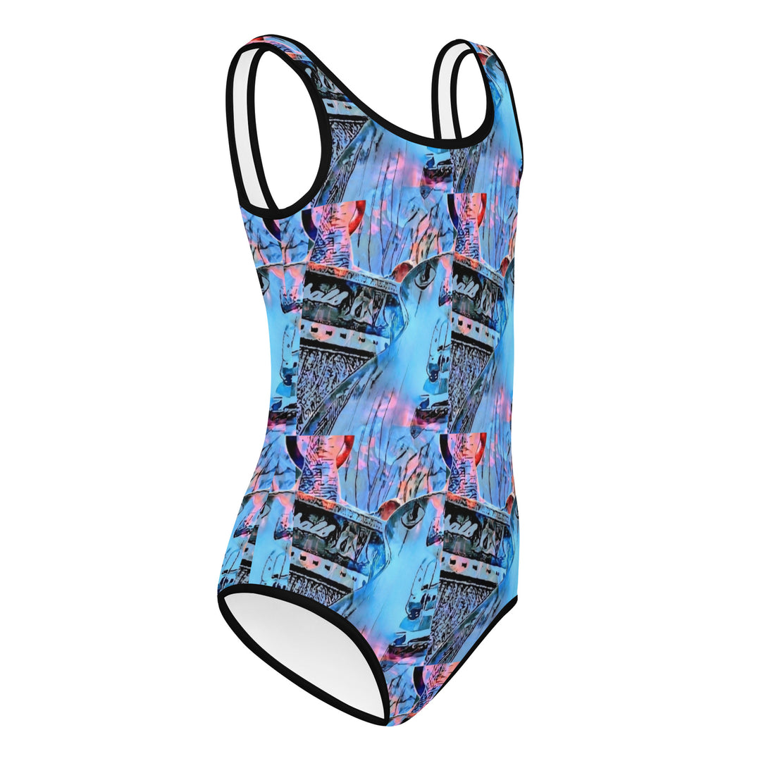 Guitars All-Over Print Kids Swimsuit