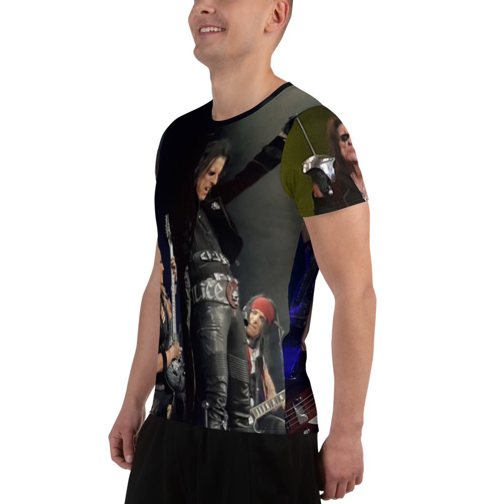 All-Over Print Men's Athletic T-shirt
