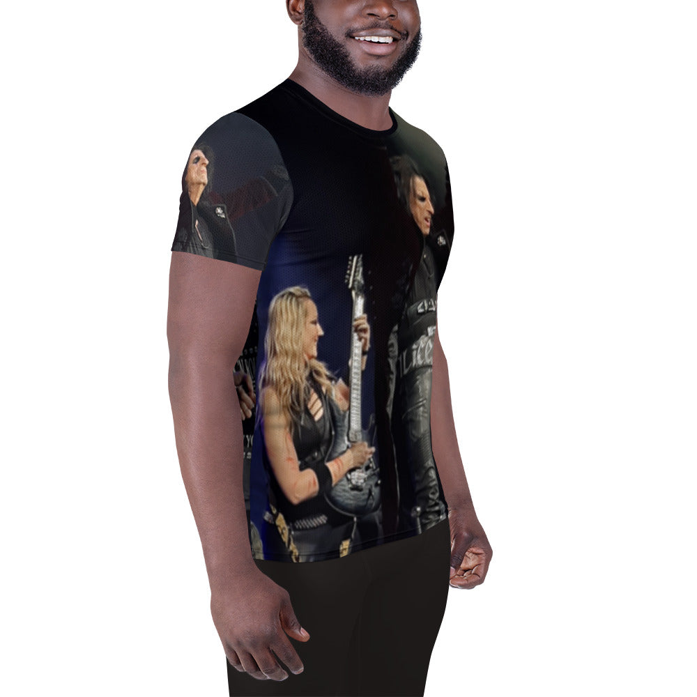 All-Over Print Men's Athletic T-shirt