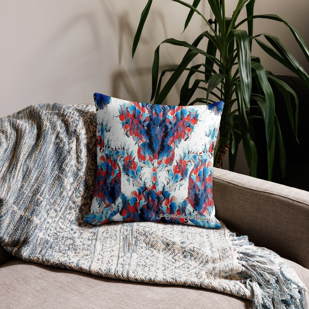 Premium Red,White&Blue Pillow