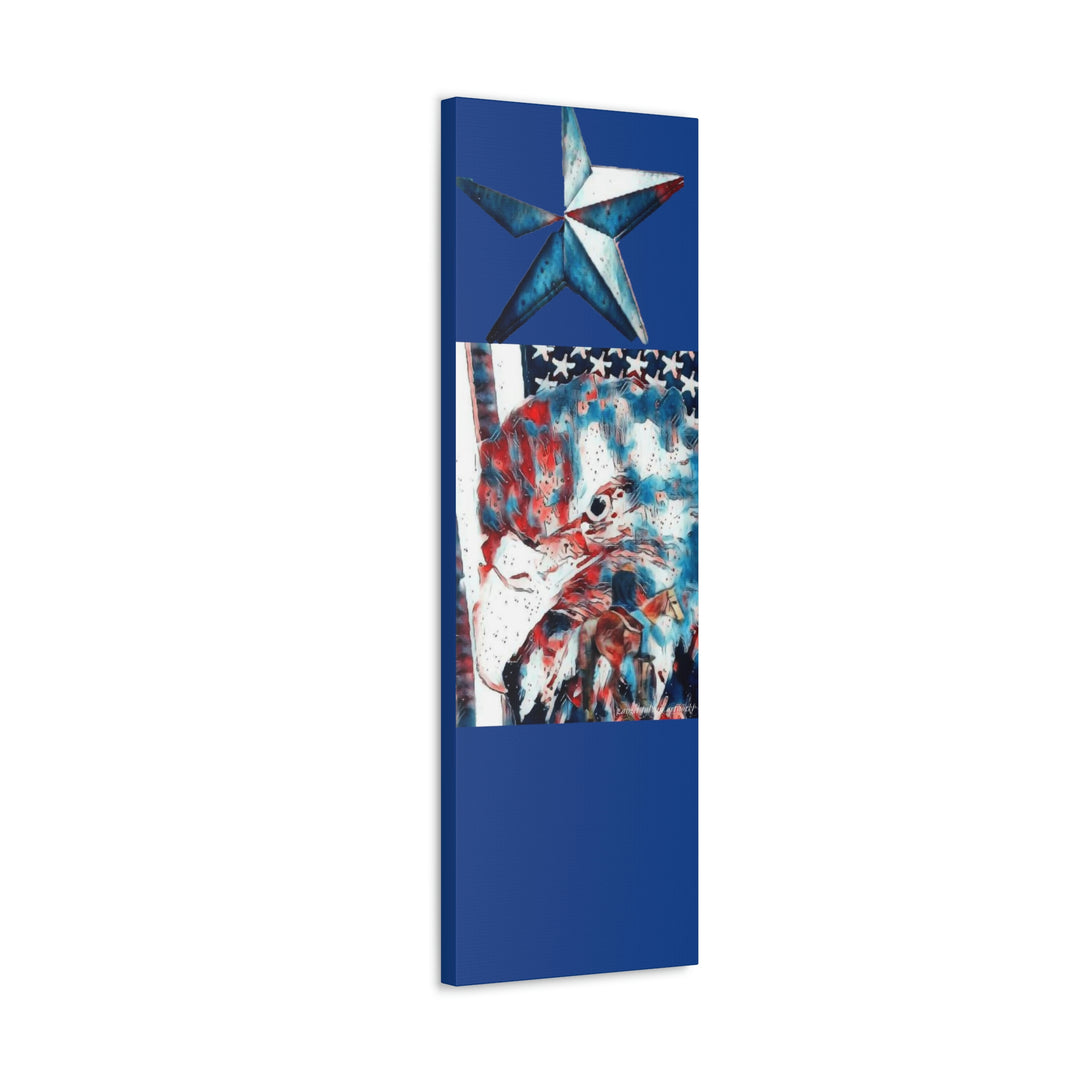 America Strong and Free Canvas Gallery Wraps
