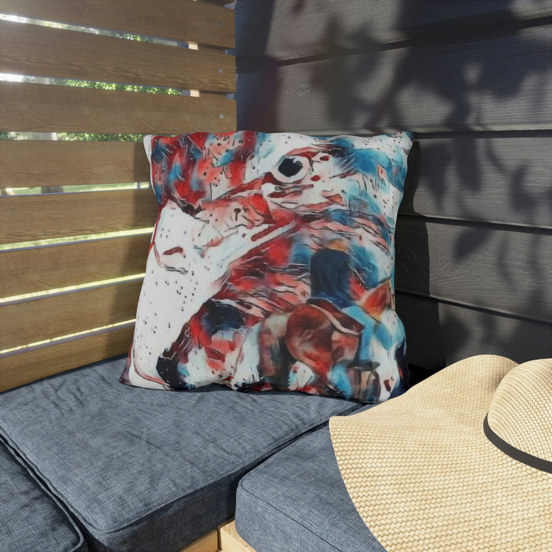 America Land of the Free Outdoor Pillows